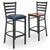 Metal Ladder Back Bar Stools