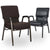 20.5" Church Chairs with Arms