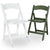 Steel Skeleton Resin Folding Chairs