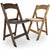 WoodGrain™ Resin Folding Chairs