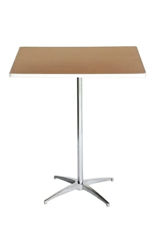 Chivari 36" Square Plywood Cocktail Table Kit TKITSQ36M-AX-T