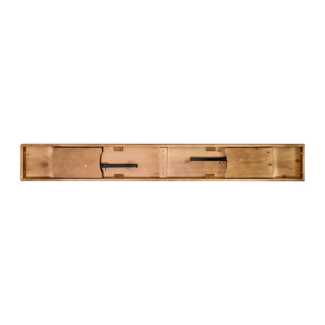 Chivari Chestnut 8 Foot (96" x 12") Rectangle Farmhouse Table Bench TFARM-BENCH-9612-CHESTNUT-AX-T