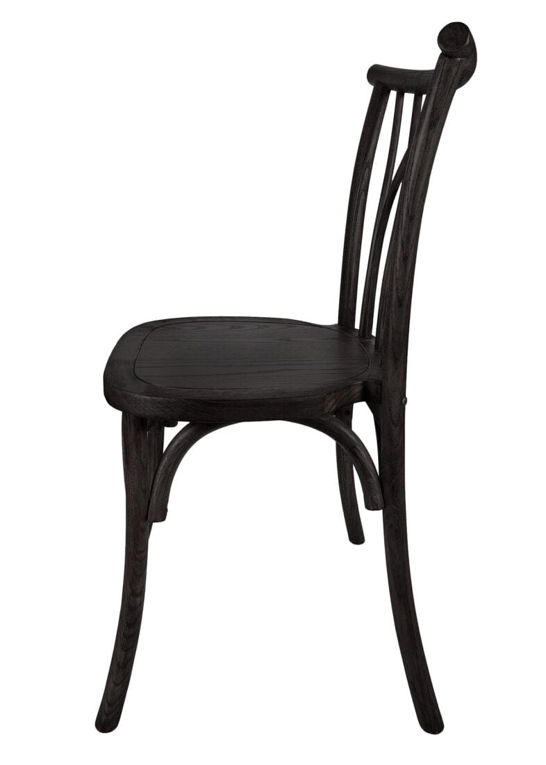 Chivari Black ToughWood™ Willow Chair CWWB-AX-T