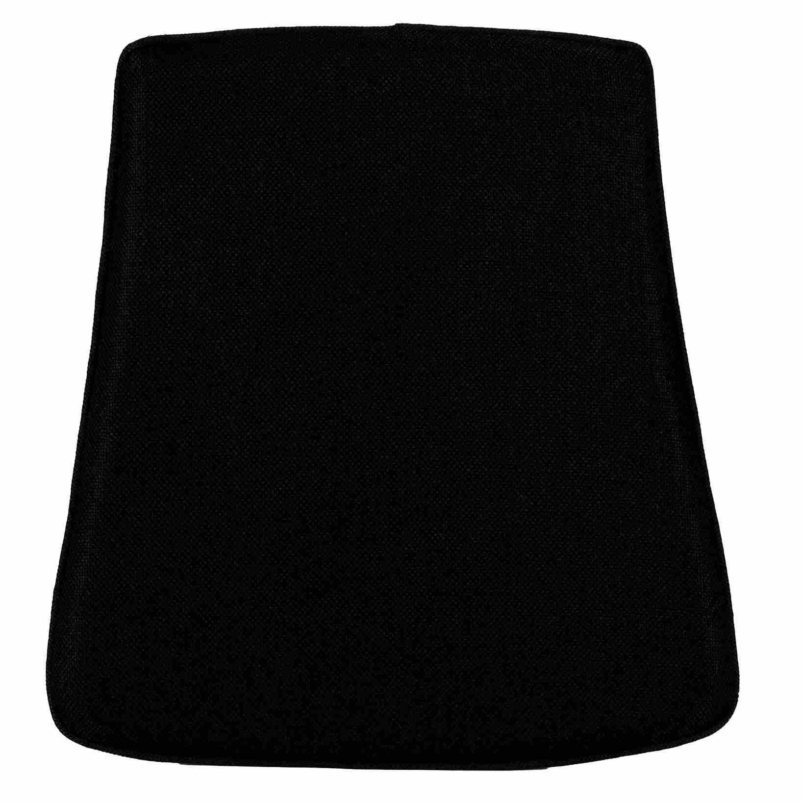 Chivari Black 1.2" Thick Cushion for Sophia Ghost Chair with SlipNot™ Technology CUSHSPH-BLK-A
