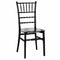 Chivari Black BasicResin™ Chiavari Chair CCPB-SG-T