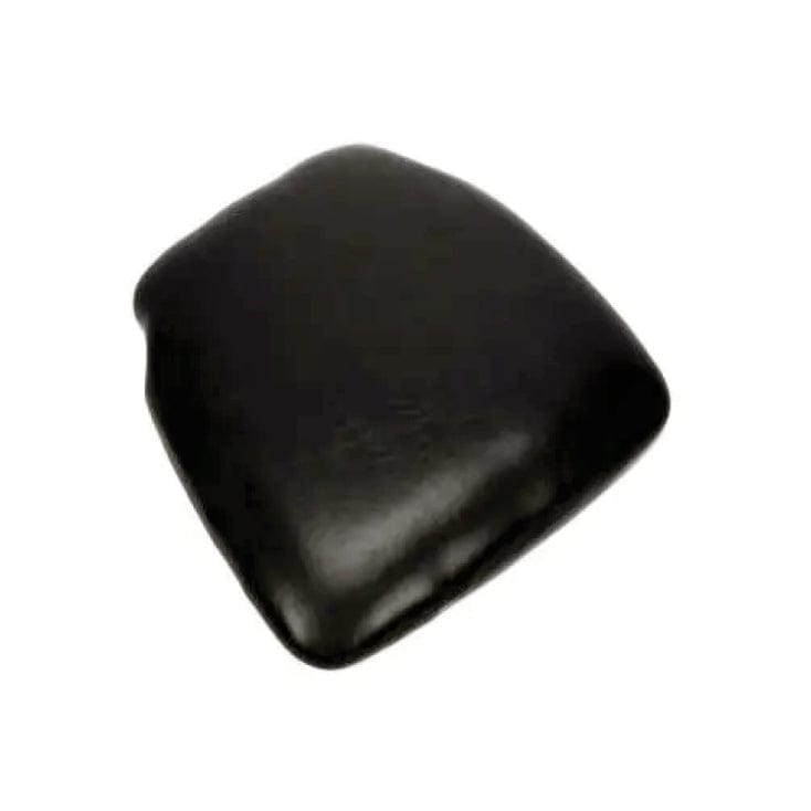 Chivari Black 1.75" Thick Vinyl Panel Chiavari Chair Cushion CUSHPANVINBLK-CONT-AX-T