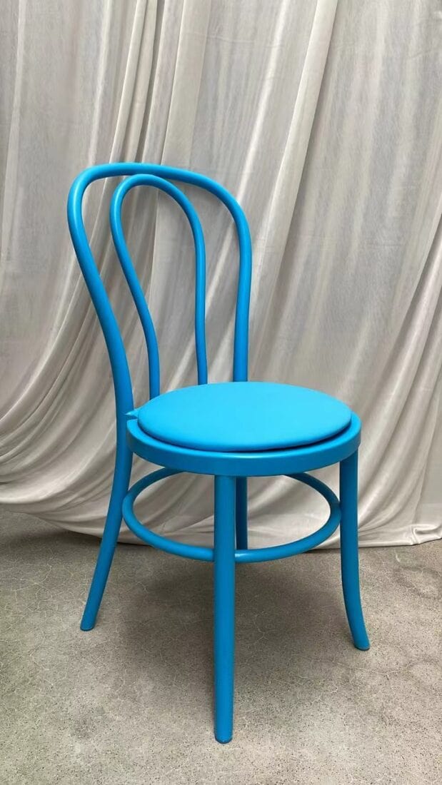 Chivari Sky Blue Resin Bentwood Festive Chair CBFRBLU-ZG-T
