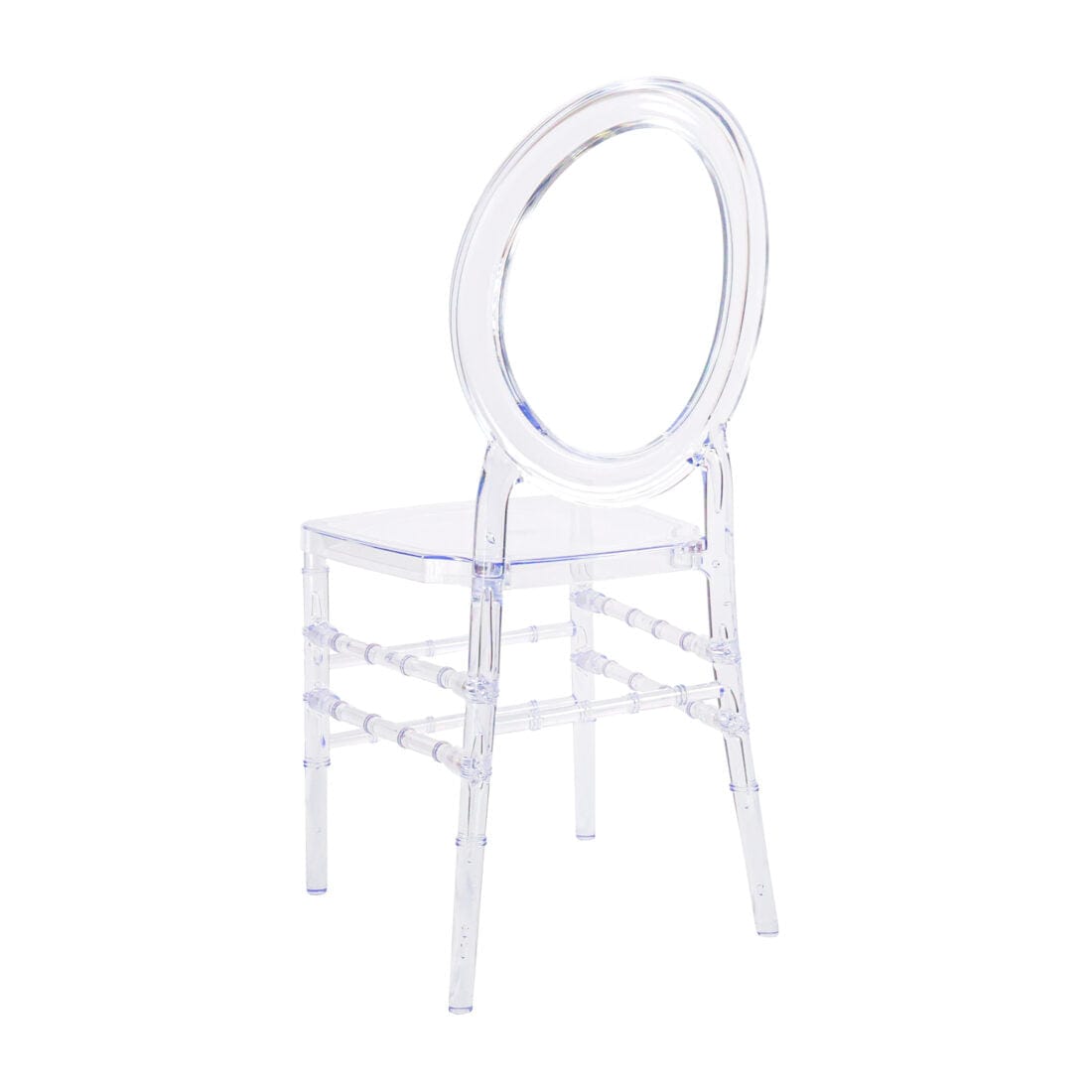 Chivari Clear Resin ProClear™ Oval Ring Chair CORRC-ZG-T