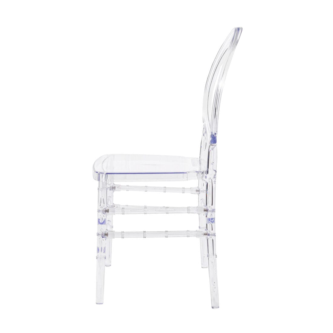 Chivari Clear Resin ProClear™ Oval Ring Chair CORRC-ZG-T