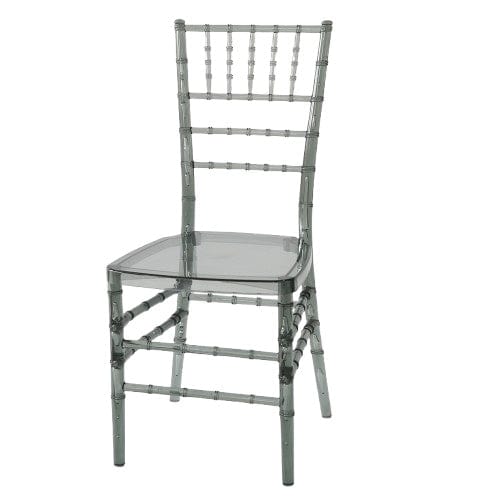 Chivari Clear Smoke Resin ProClear™ Chiavari Chair CCRSM-ZG-T