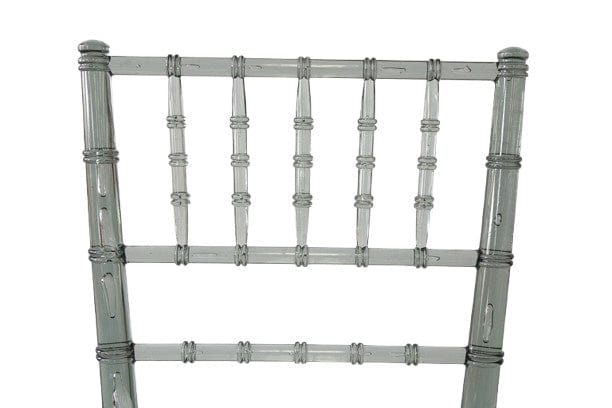 Chivari Clear Smoke Resin ProClear™ Chiavari Chair CCRSM-ZG-T