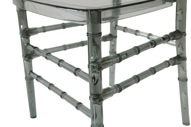 Chivari Clear Smoke Resin ProClear™ Chiavari Chair CCRSM-ZG-T