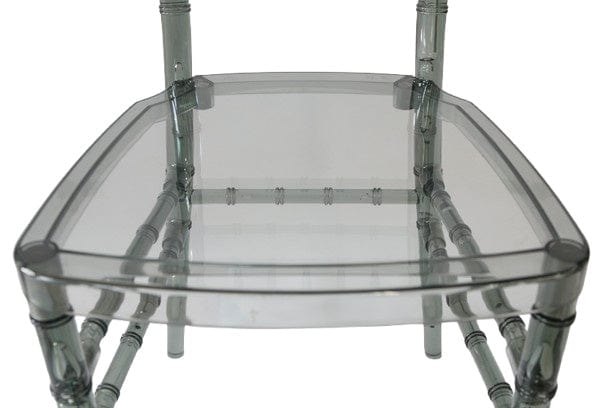 Chivari Clear Smoke Resin ProClear™ Chiavari Chair CCRSM-ZG-T