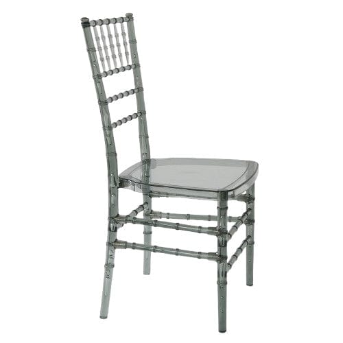 Chivari Clear Smoke Resin ProClear™ Chiavari Chair CCRSM-ZG-T