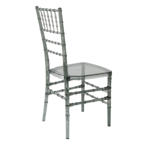 Chivari Clear Smoke Resin ProClear™ Chiavari Chair CCRSM-ZG-T