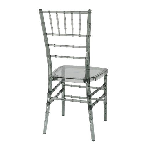 Chivari Clear Smoke Resin ProClear™ Chiavari Chair CCRSM-ZG-T