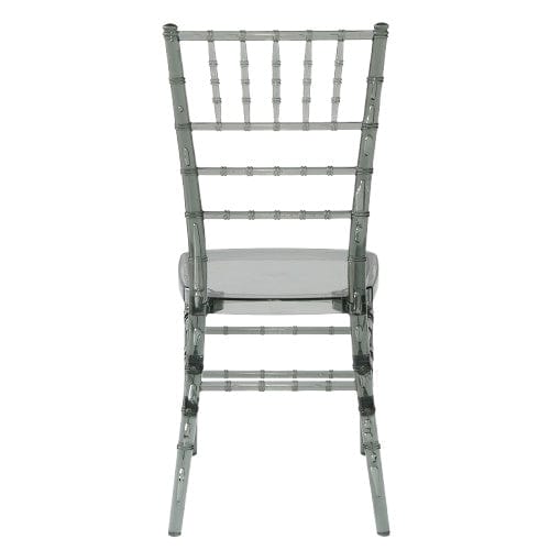 Chivari Clear Smoke Resin ProClear™ Chiavari Chair CCRSM-ZG-T