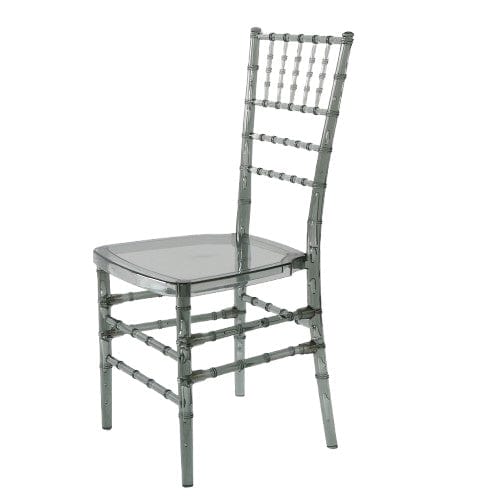 Chivari Clear Smoke Resin ProClear™ Chiavari Chair CCRSM-ZG-T
