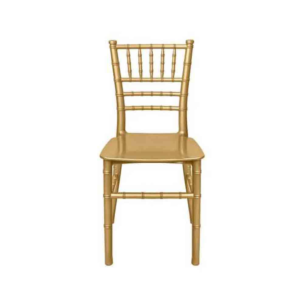 Chivari Kids Gold BasicResin™ Chiavari Chair CCRG-KID-ZG-T