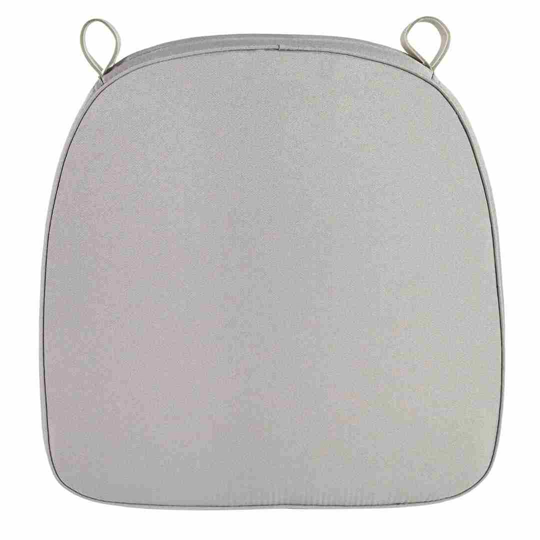 Chivari Charcoal Gray 2.0" Thick Chiavari Chair Cushion CUSHSTRAPGREY-T