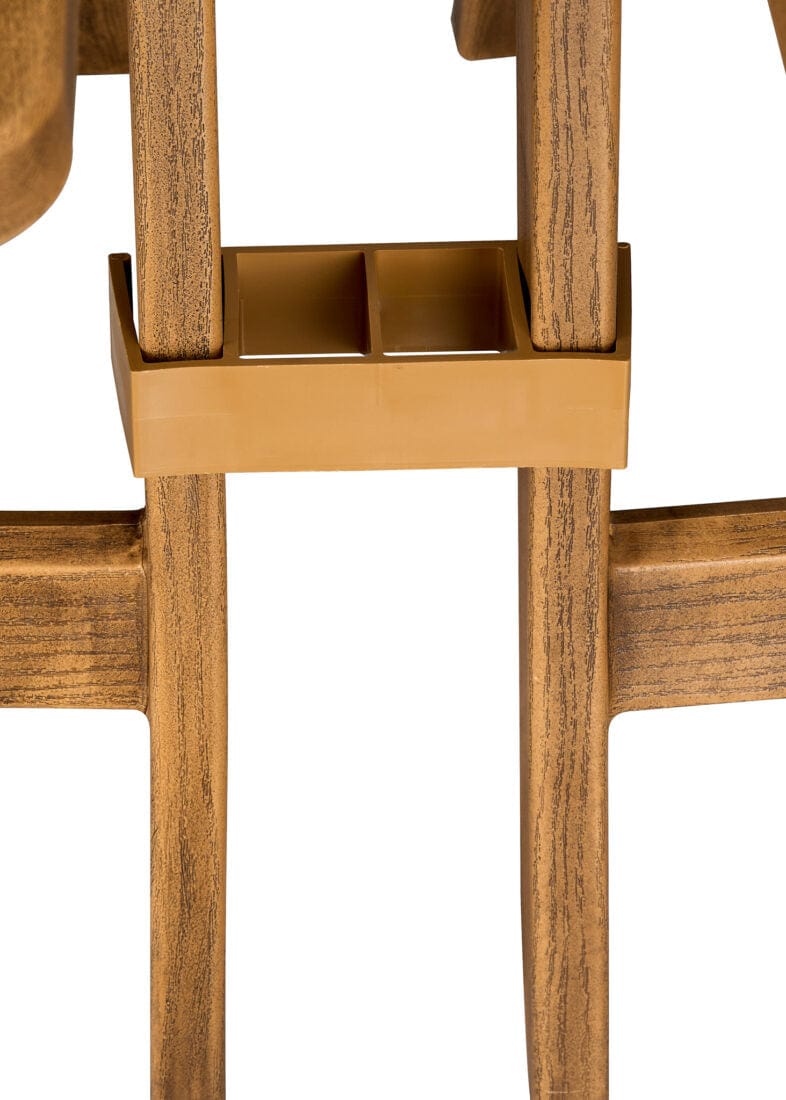 Chivari 50 Pack Chestnut Ganging Clip to connect Resin Folding Chairs PARTS-FOLD-RESIN-CLIP-CH50