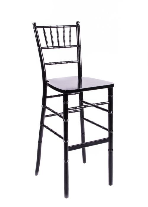 Chivari Black ToughWood™ Chiavari Barstool BCWB-ZG-T