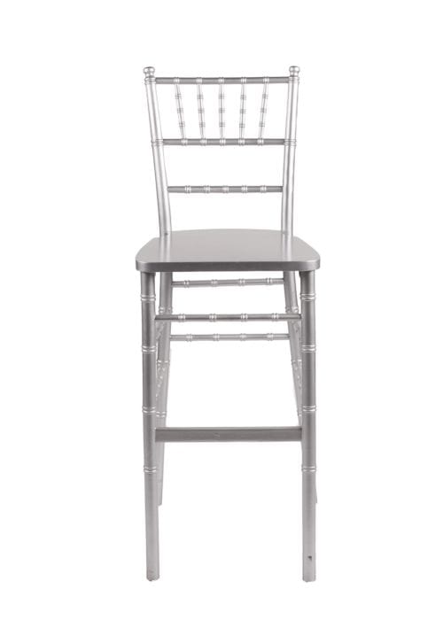 Chivari Silver ToughWood™ Chiavari Barstool BCWS-ZG-T