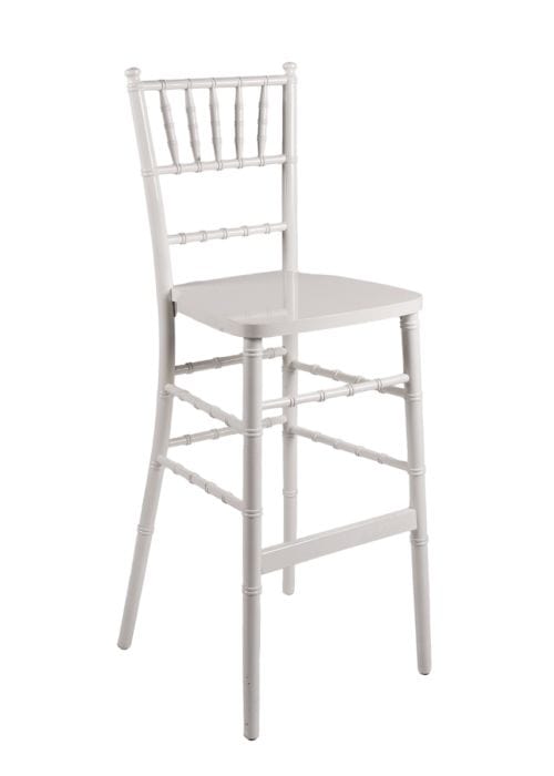Chivari White ToughWood™ Chiavari Barstool BCWW-ZG-T
