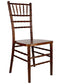 Chivari Fruitwood Medium Brown ToughWood™ Chiavari Chair CCWFM-ZG-T