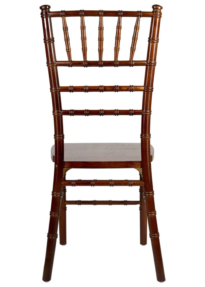 Chivari Fruitwood Medium Brown ToughWood™ Chiavari Chair CCWFM-ZG-T