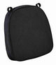 Chivari Black 2" Thick Chair Cushion - World's Best Cushions CUSHBST2-B-AX