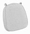 Chivari Silver 2" Thick Chair Cushion - World's Best Cushions CUSHBST2-S-AX