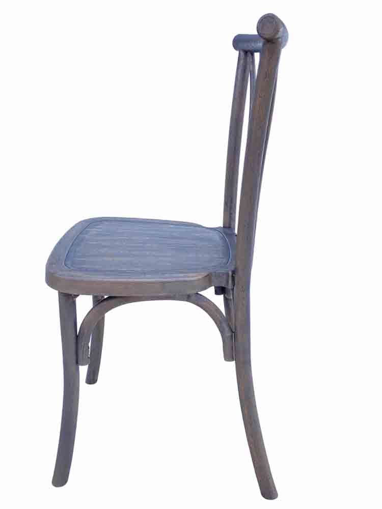 Chivari Fruitwood Steel Skeleton™ Willow Chair CWRF-ST-AX