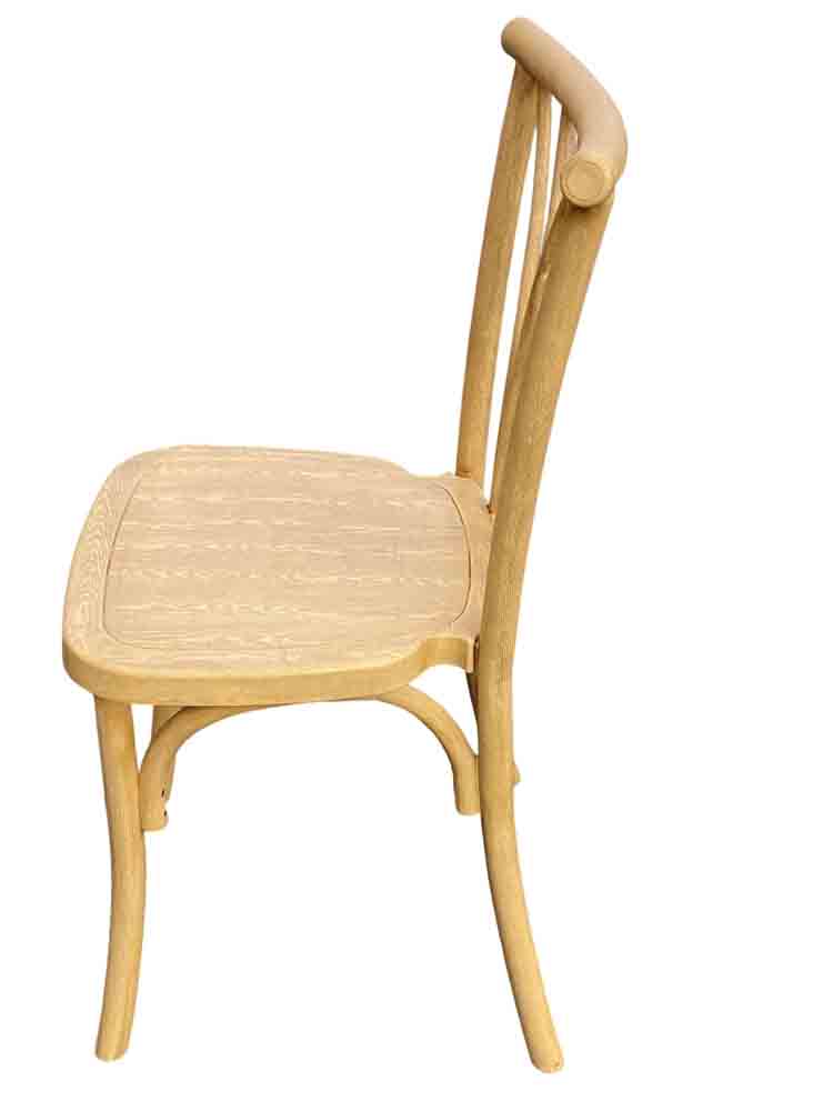 Chivari Natural Steel Skeleton™ Willow Chair CWRN-ST-AX
