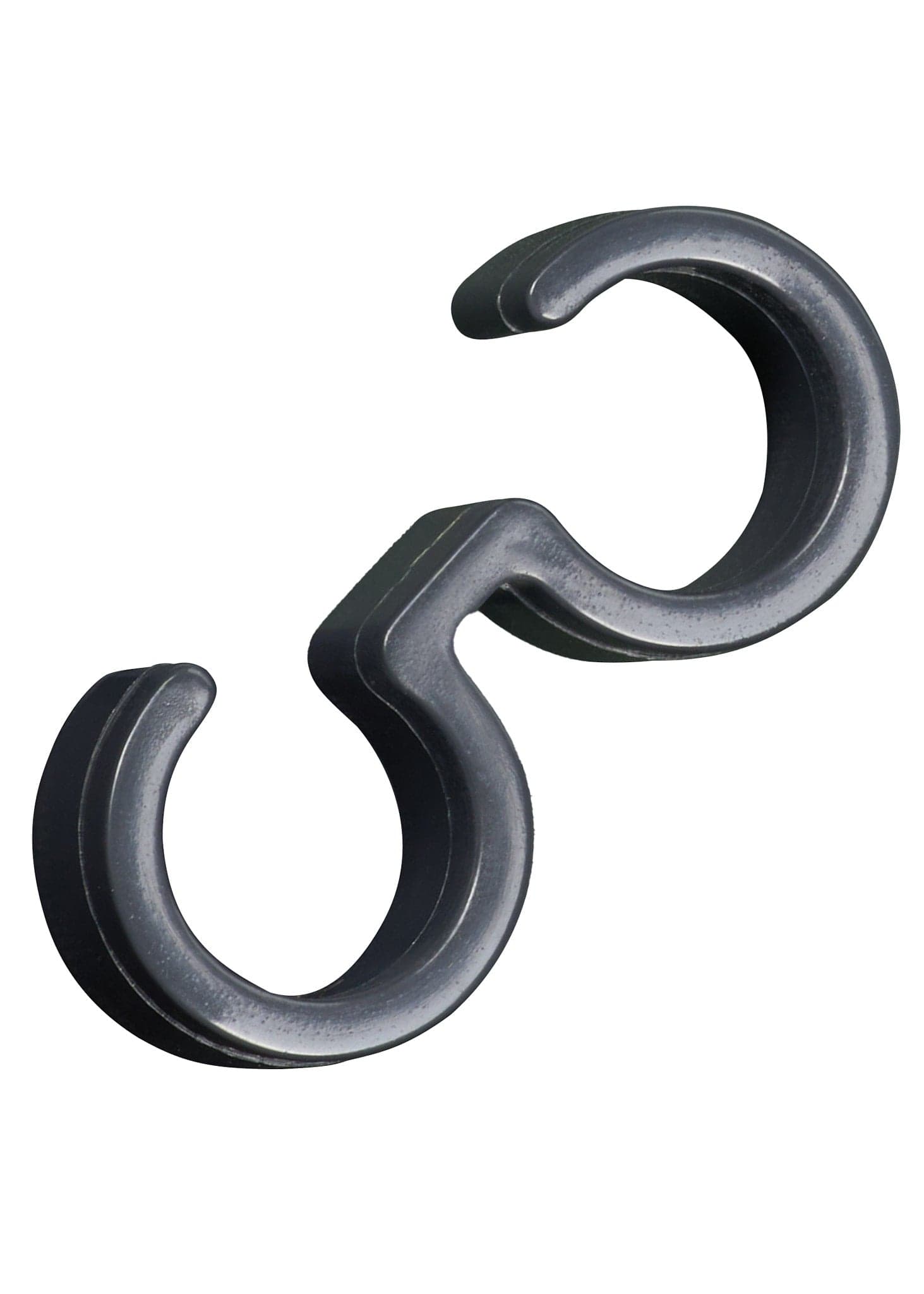 Chivari 80 Pack Dark Gray Small Poly Folding Clip to connect Poly Chairs PARTS-FOLD-POLY-CLIP-DGR80S