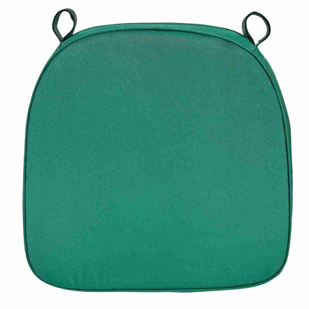Chivari Forest Green 2.0" Thick Chiavari Chair Cushion CUSHSTRAPGRN-T