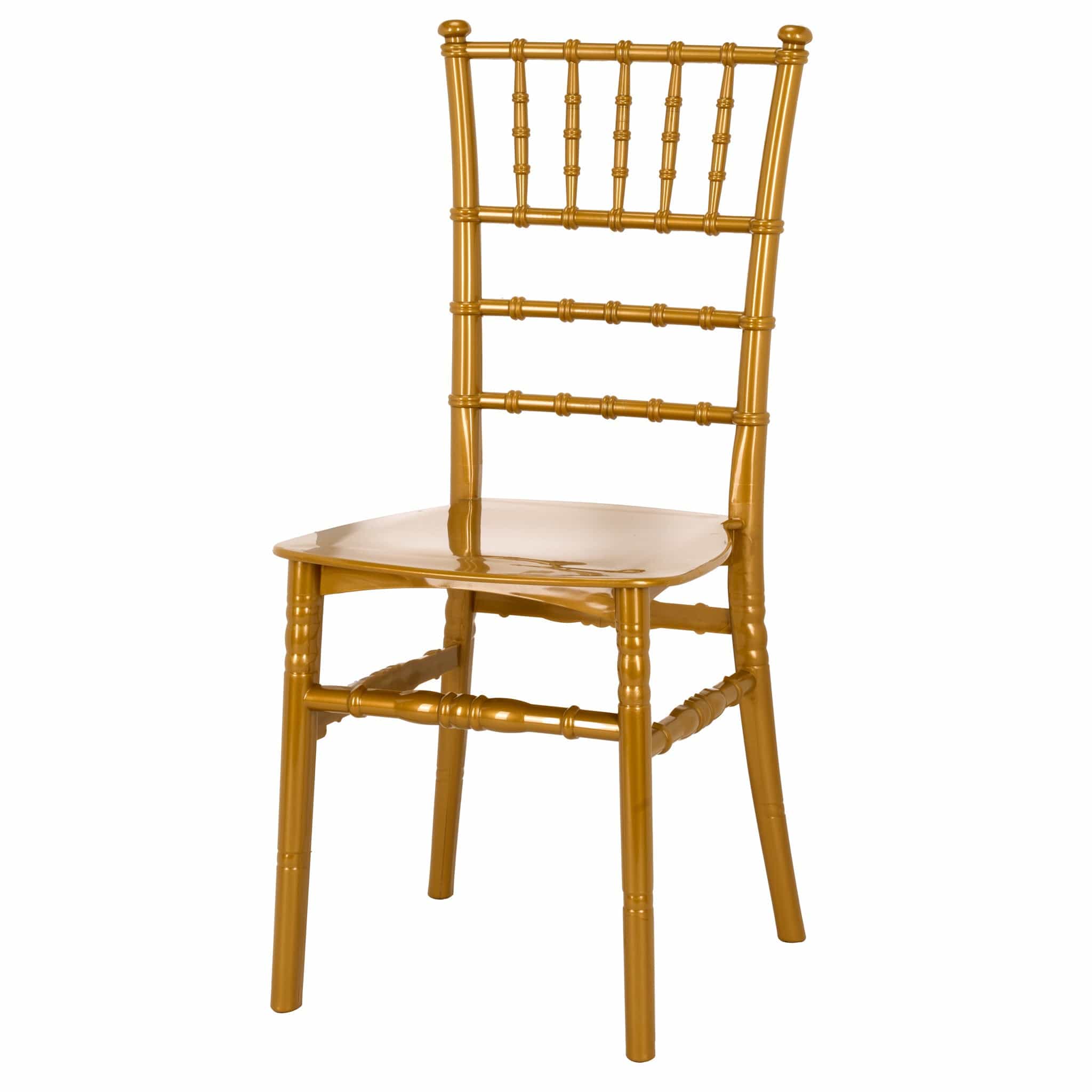 Chivari 50 Chair Pack Gold BasicResin™ Chiavari Chair CCPG-v22-SG-T-50