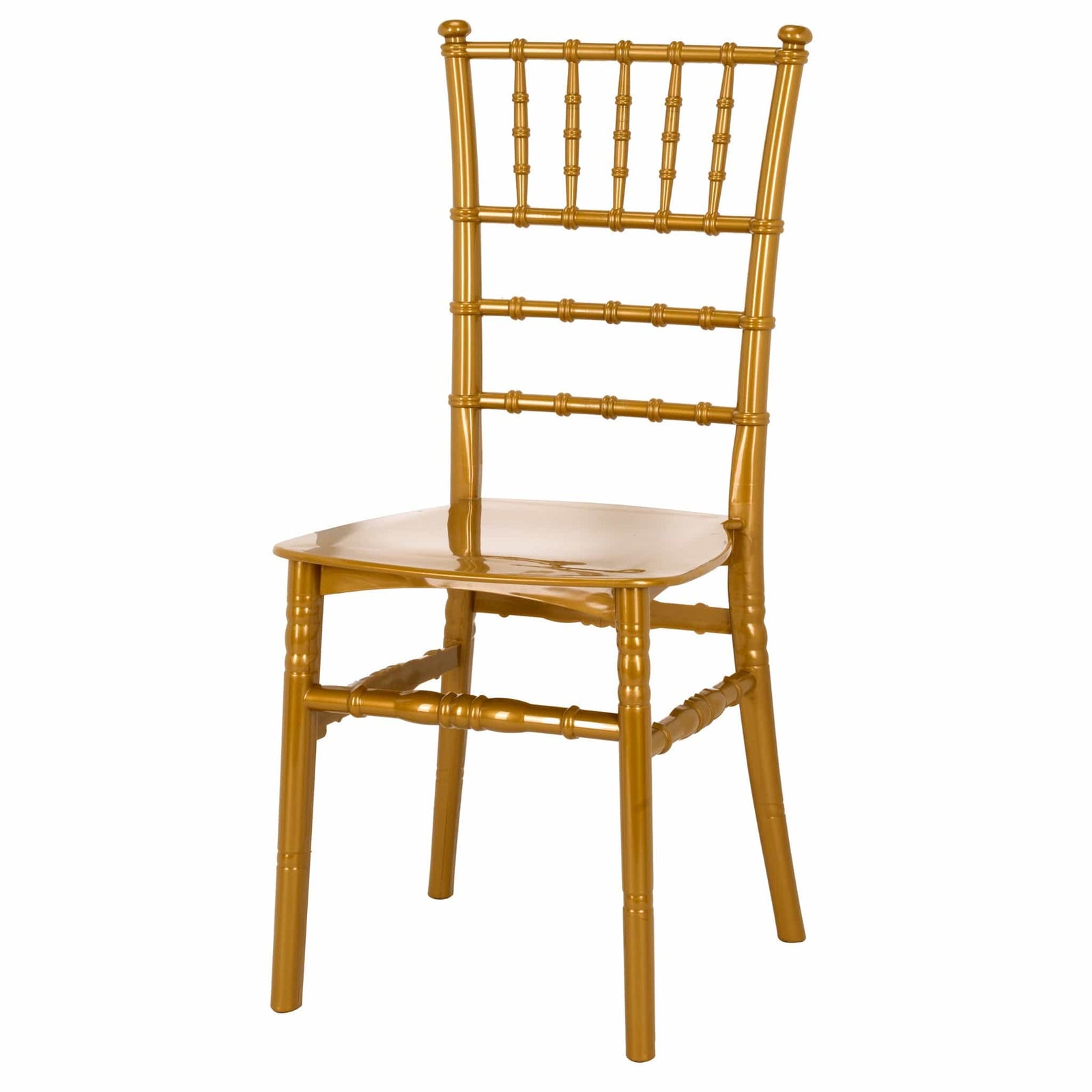 Chivari 50 Chair Pack Gold BasicResin™ Chiavari Chair CCPG-v22-SG-T-50