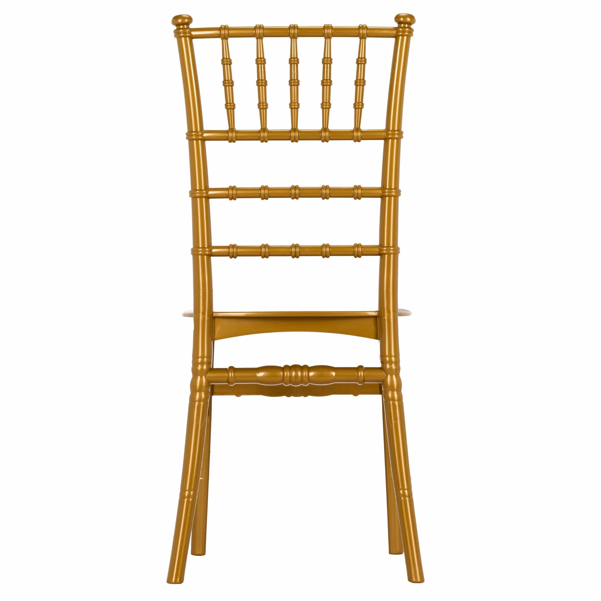 Chivari 50 Chair Pack Gold BasicResin™ Chiavari Chair CCPG-v22-SG-T-50