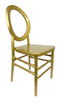 Chivari Gold Oval Ring ToughResin™ Chair CORRG-ZG-T