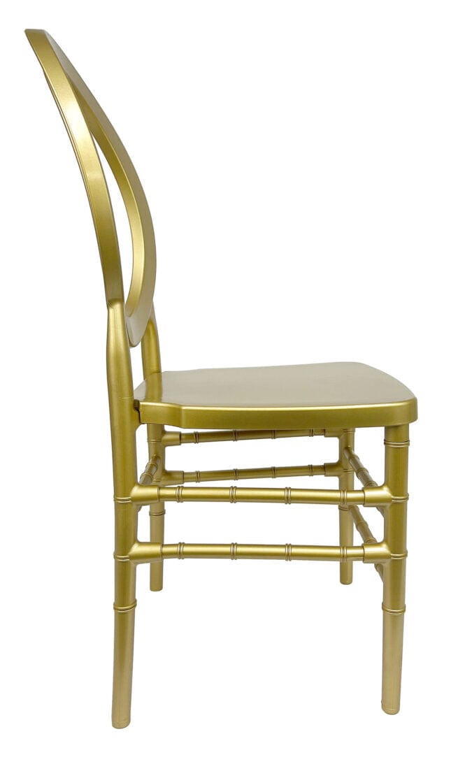 Chivari Gold Oval Ring ToughResin™ Chair CORRG-ZG-T