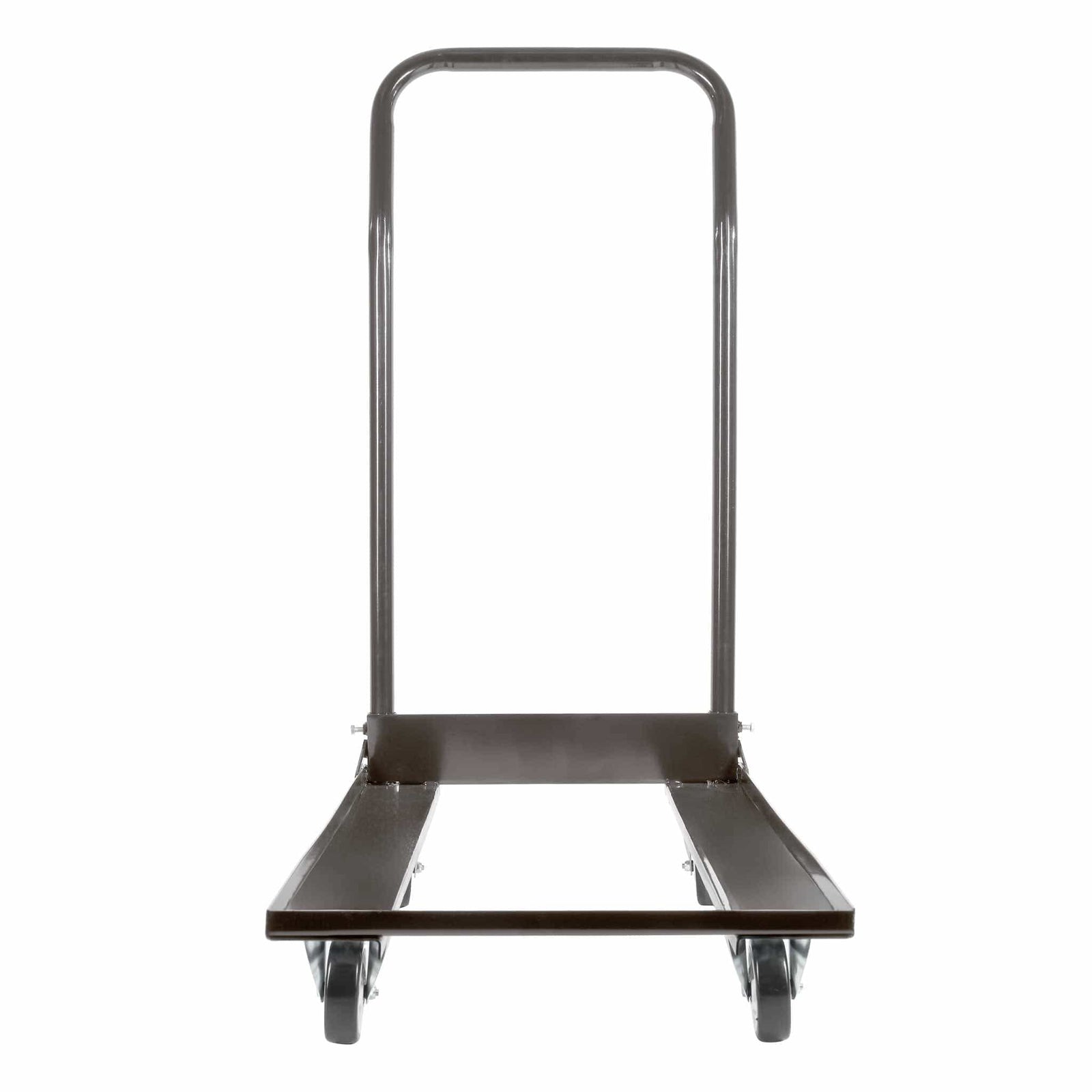 Chivari Steel Folding Chair Cart for Poly & Resin Folding Chairs - Gray CART100G-AX-T