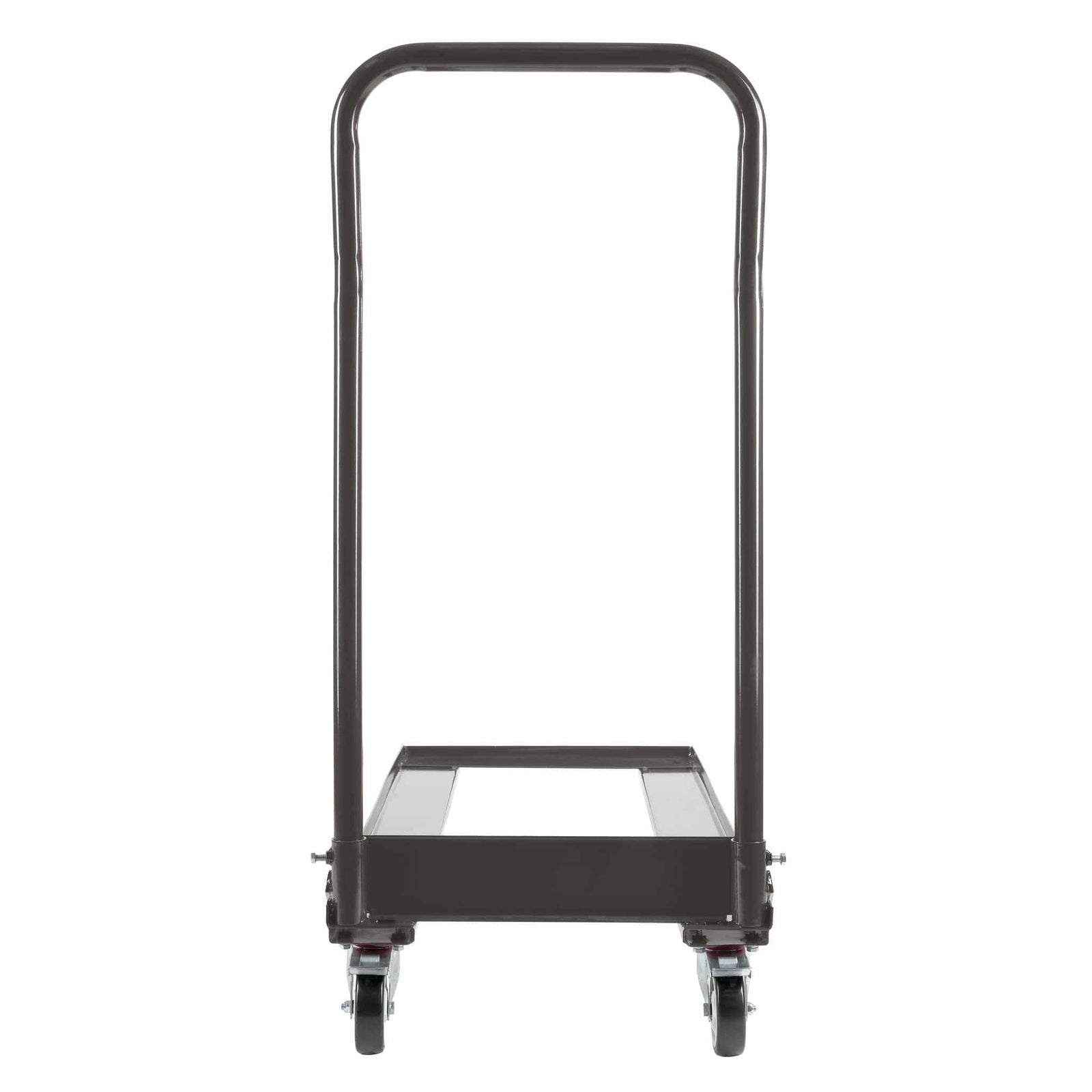 Chivari Steel Folding Chair Cart for Poly & Resin Folding Chairs - Gray CART100G-AX-T