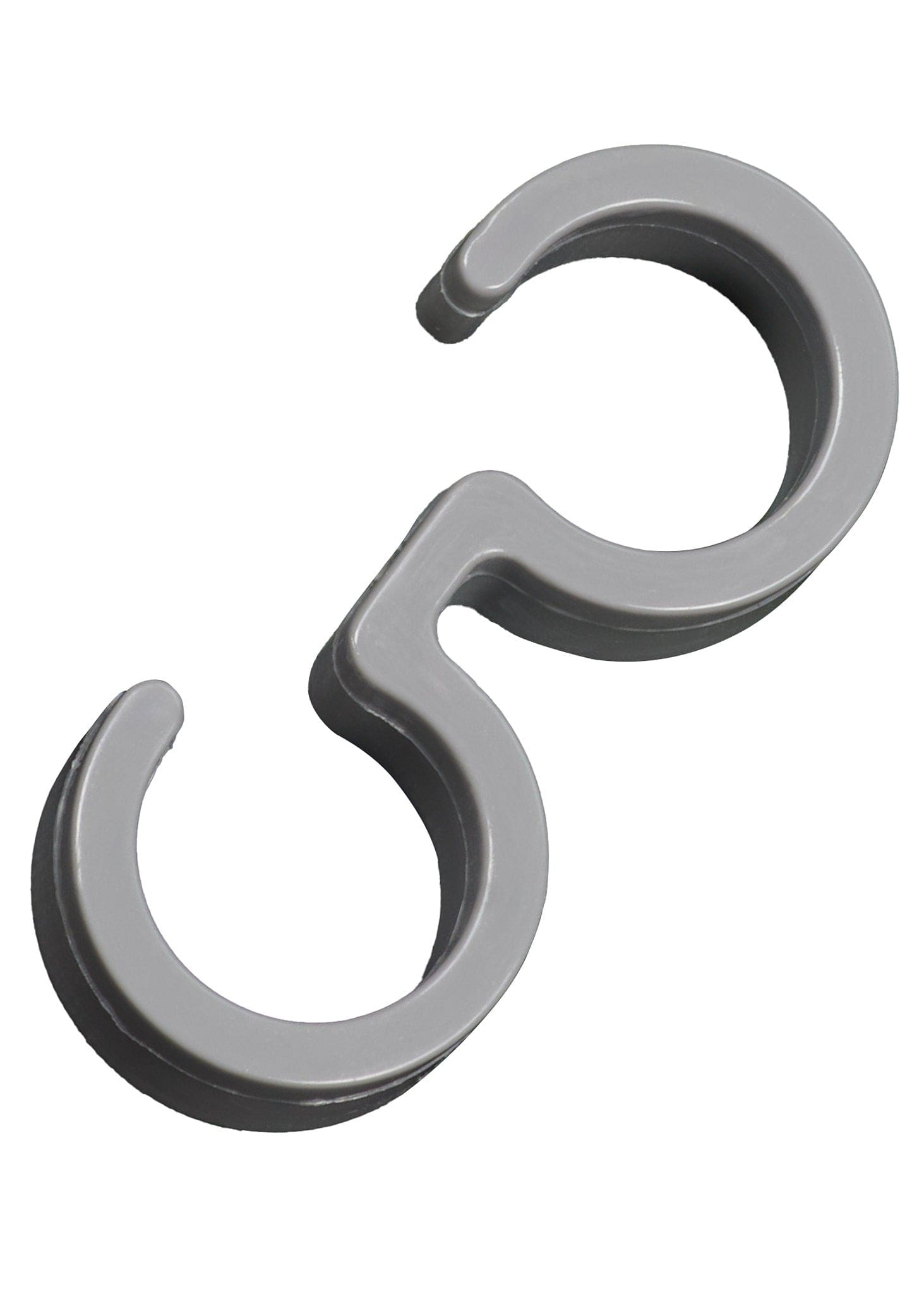 Chivari 80 Pack Gray Small Poly Folding Clip to connect Poly Chairs PARTS-FOLD-POLY-CLIP-GR80S