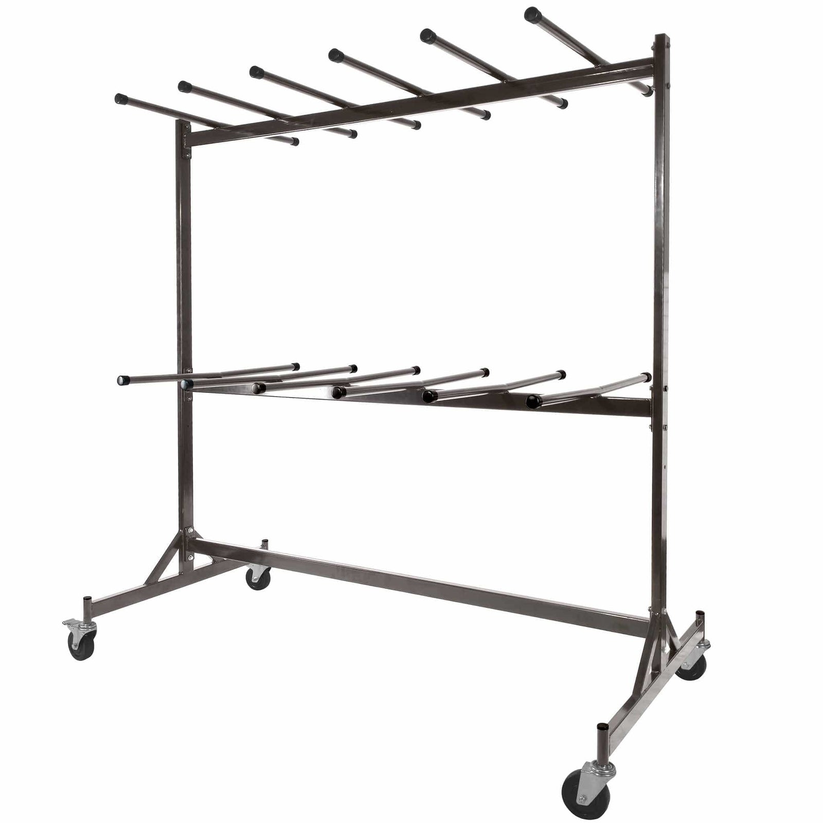 Chivari Hanging Chair Cart for Poly, Resin, Metal and Bamboo Folding Chairs CART101G-AX-T