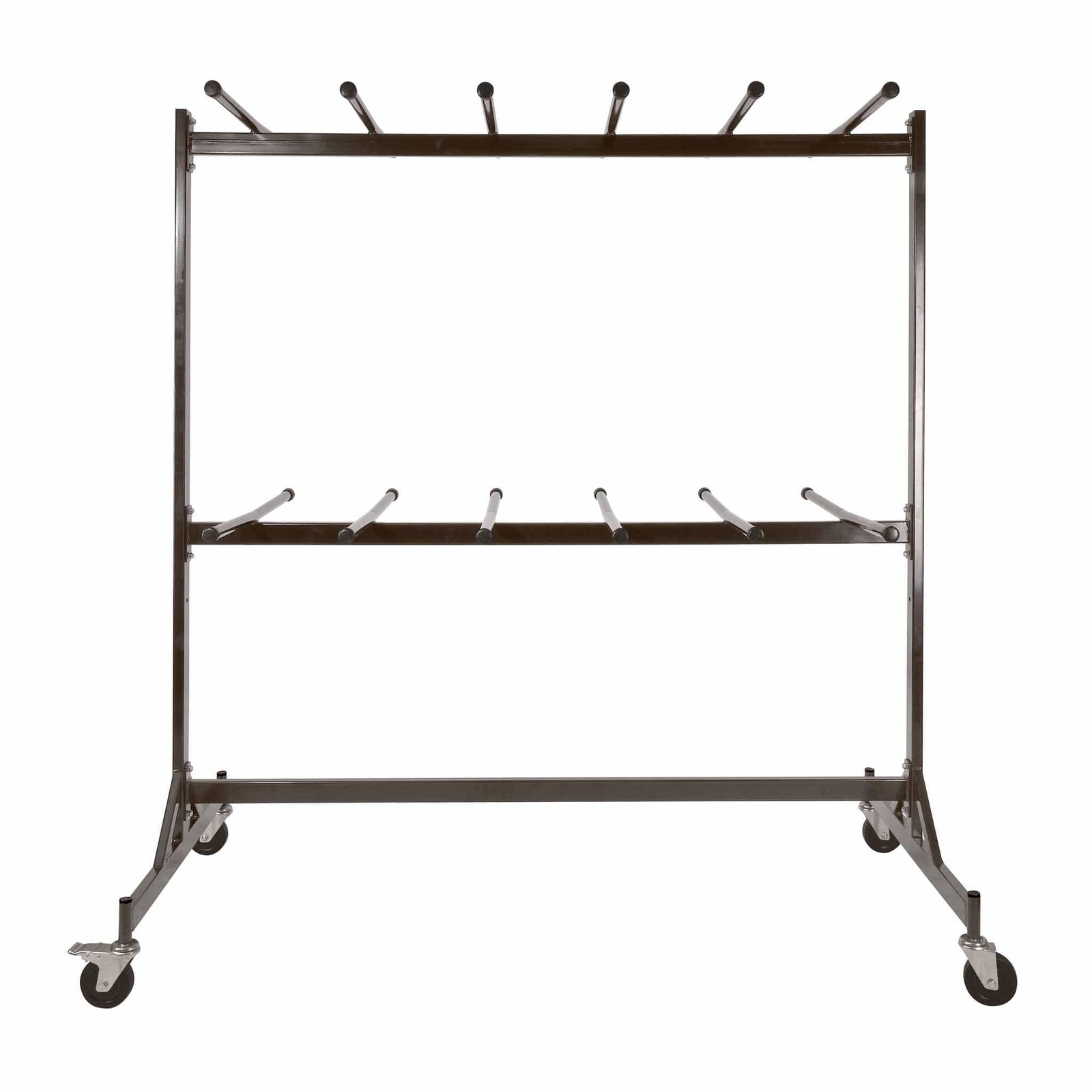 Chivari Hanging Chair Cart for Poly, Resin, Metal and Bamboo Folding Chairs CART101G-AX-T