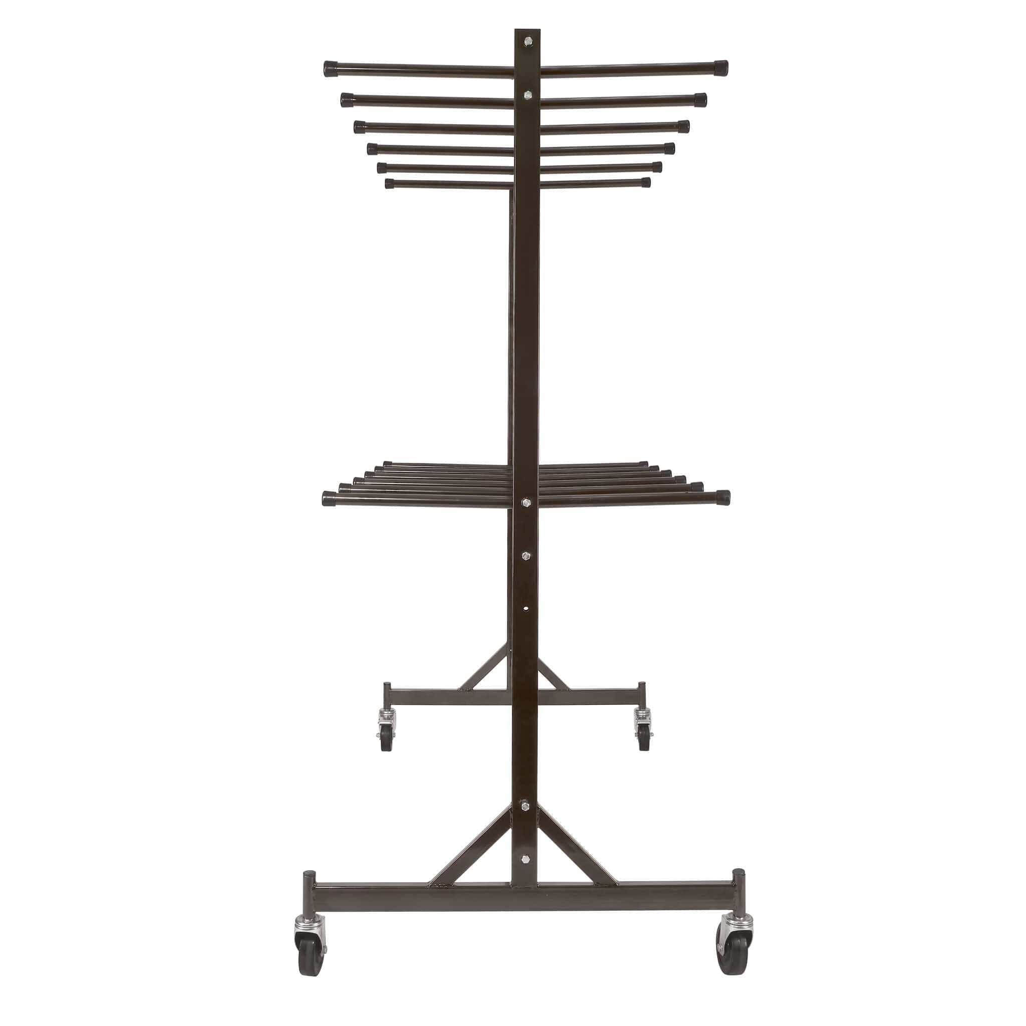 Chivari Hanging Chair Cart for Poly, Resin, Metal and Bamboo Folding Chairs CART101G-AX-T