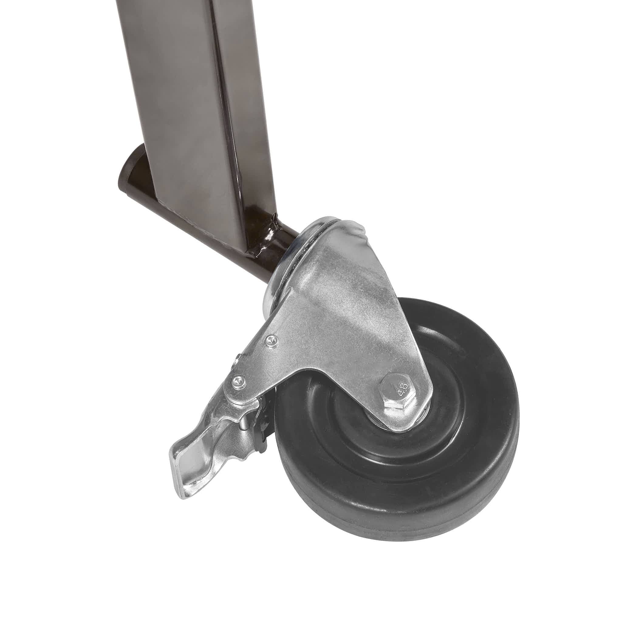 Chivari Hanging Chair Cart for Poly, Resin, Metal and Bamboo Folding Chairs CART101G-AX-T