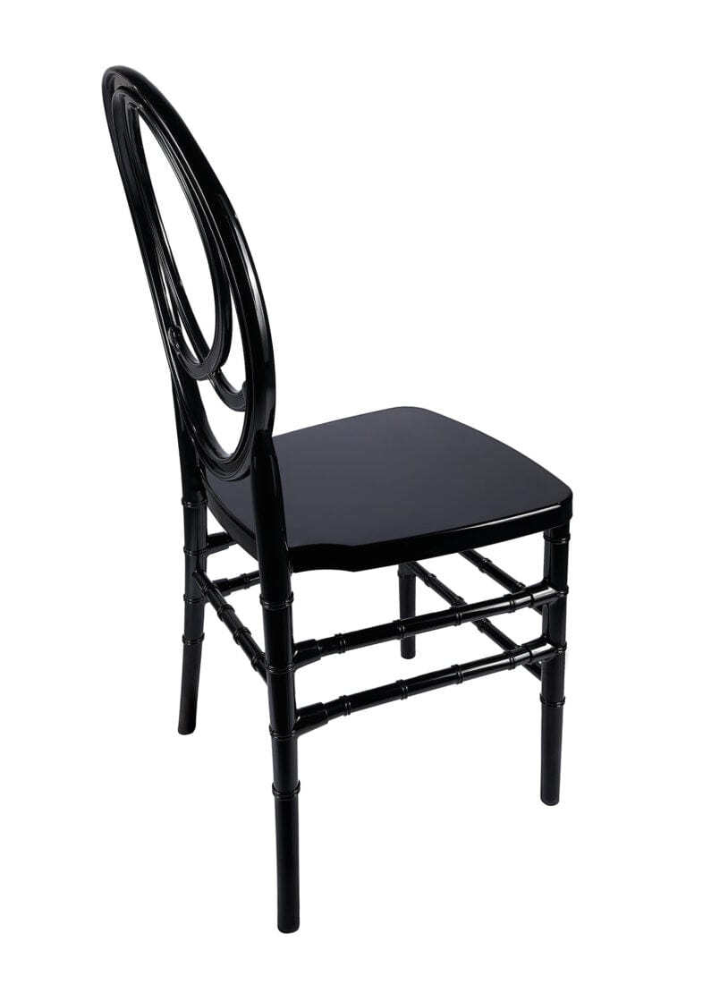 Chivari Black ToughResin™ Infinity Chair CIRB-ZG-T