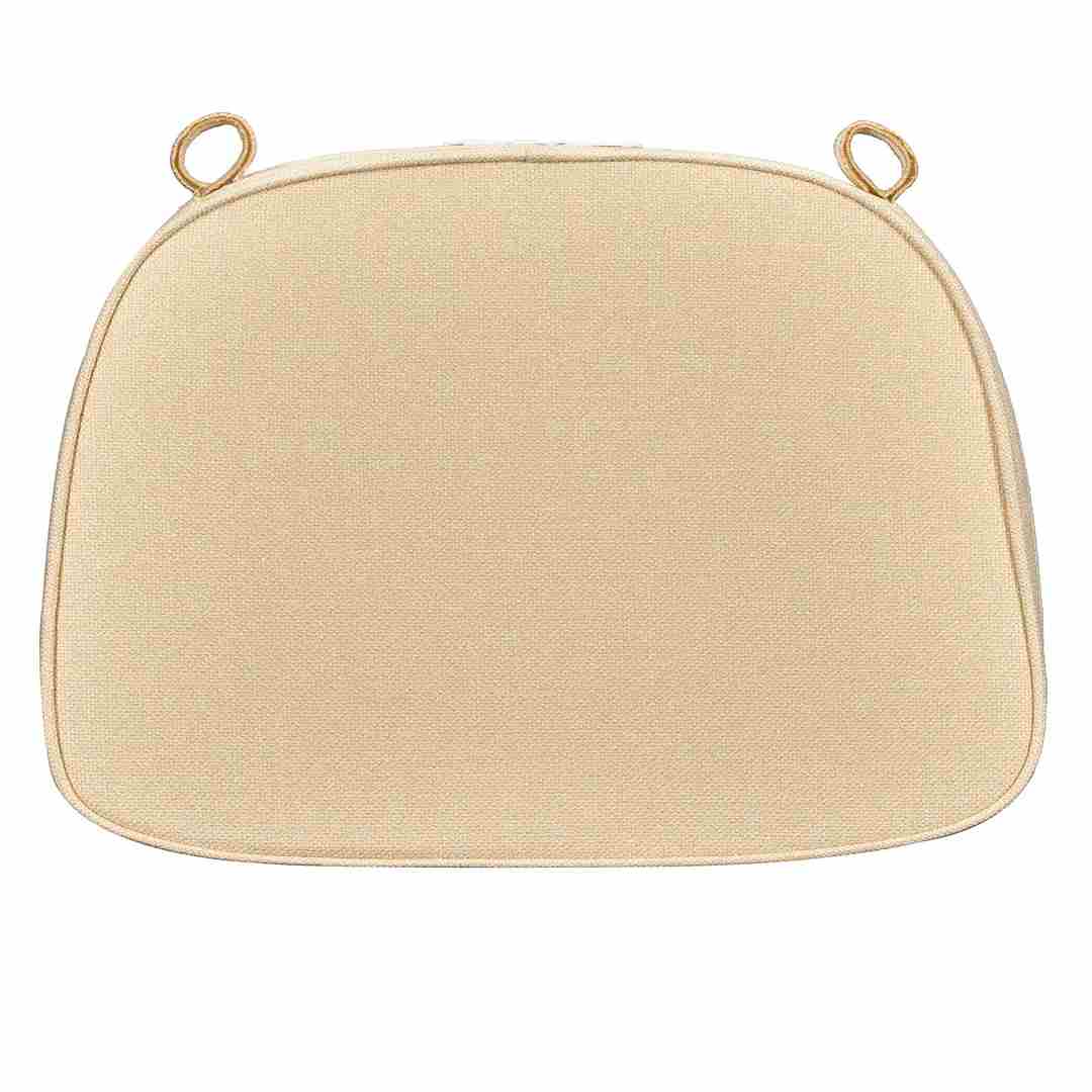 Chivari Ivory with Ivory Piping 2.5